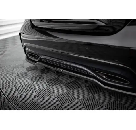 Arriere Splitter (avec une barre verticale) Mercedes-Benz A AMG-Line W176 Facelif