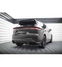 Arriere Splitter (avec une barre verticale) Porsche Cayenne Sport Design SUV / Coupe Mk3