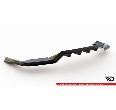 Arriere Splitter (avec une barre verticale) Porsche Cayenne Sport Design SUV / Coupe Mk3