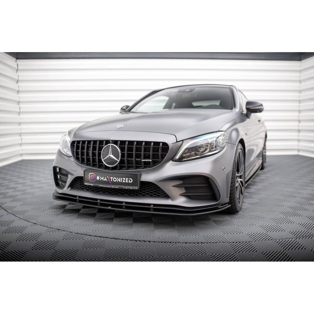 Street Pro Lame Du Pare-Chocs Avant Mercedes-AMG C43 Coupe / Cabrio C205 Facelift / A205 Facelift
