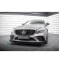 Street Pro Lame Du Pare-Chocs Avant + Flaps Mercedes-AMG C43 Coupe / Cabrio C205 Facelift / A205 Facelift