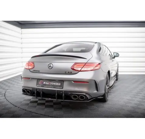 Street Pro Central Diffuseur Arriere Mercedes-AMG C43 Coupe / Cabrio C205 Facelift / A205 Facelift