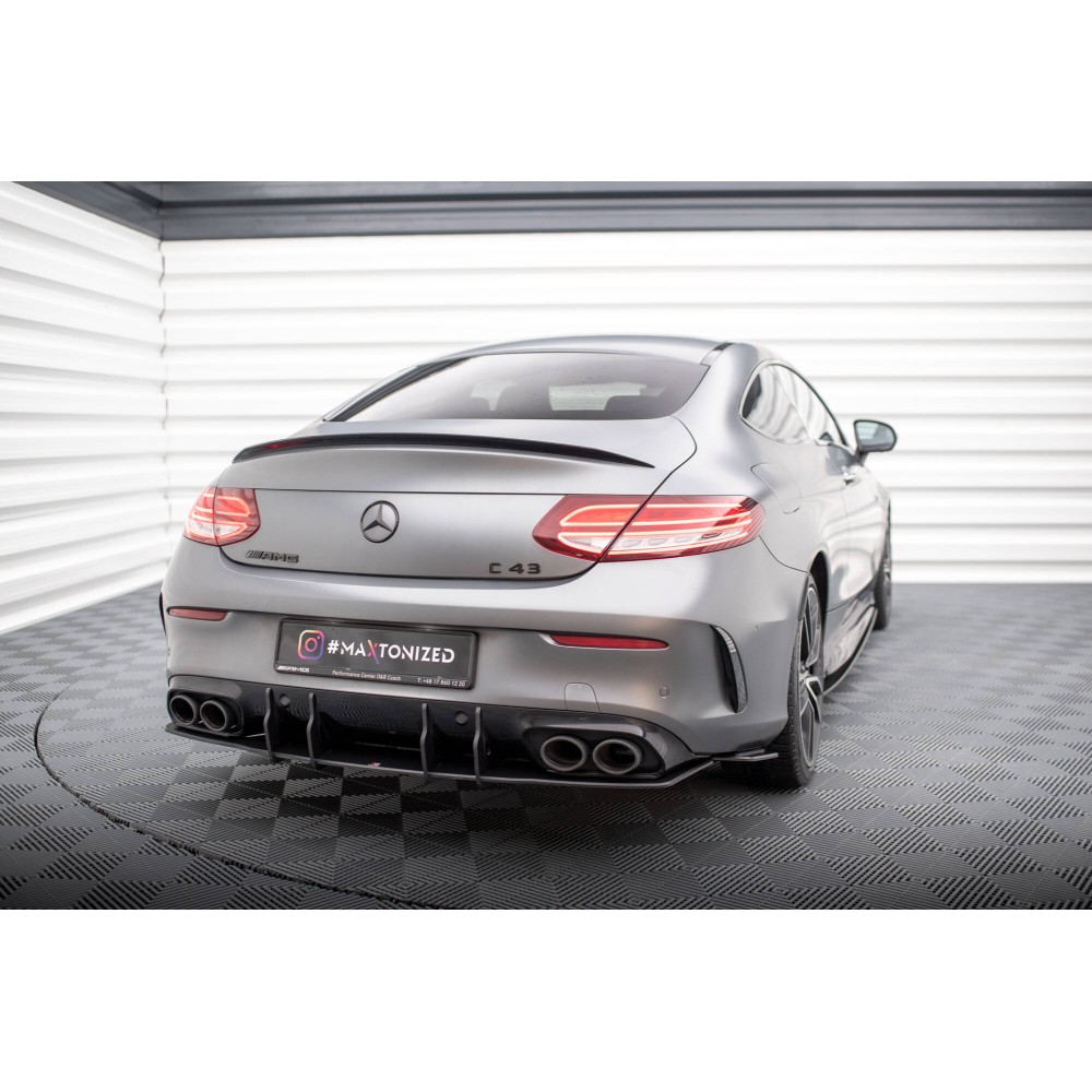 Street Pro Central Diffuseur Arriere Mercedes-AMG C43 Coupe / Cabrio C205 Facelift / A205 Facelift