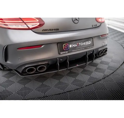 Street Pro Central Diffuseur Arriere Mercedes-AMG C43 Coupe / Cabrio C205 Facelift / A205 Facelift