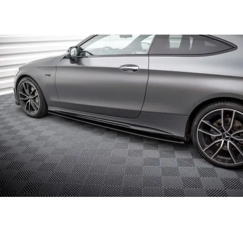 Street Pro Rajouts Des Bas De Caisse Mercedes-AMG C43 Coupe / Cabrio C205 Facelift / A205 Facelift