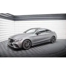 Street Pro Rajouts Des Bas De Caisse + Flaps Mercedes-AMG C43 Coupe / Cabrio C205 Facelift / A205 Facelift