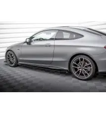 Street Pro Rajouts Des Bas De Caisse + Flaps Mercedes-AMG C43 Coupe / Cabrio C205 Facelift / A205 Facelift