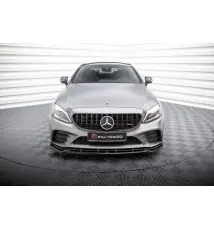 Lame Du Pare-Chocs Avant V.2 Mercedes-AMG C43 Coupe / Cabrio / Sedan / Estate C205 / A205 / W205 / S205 Facelift