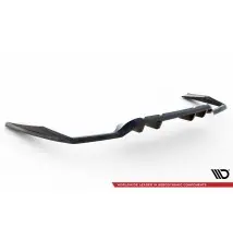 Arriere Splitter (avec une barre verticale) Mercedes-AMG C43 Coupe / Cabrio C205 Facelift / A205 Facelift