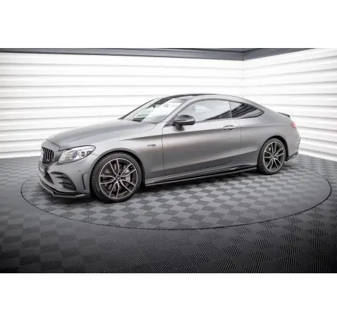 Rajouts Des Bas De Caisse Mercedes-AMG C43 Coupe / Cabrio C205 Facelift / A205 Facelift