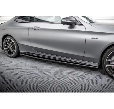 Rajouts Des Bas De Caisse Mercedes-AMG C43 Coupe / Cabrio C205 Facelift / A205 Facelift