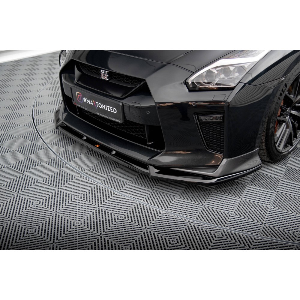 Lame Du Pare-Chocs Avant V.2 Nissan GTR R35 Facelift