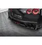 Arriere Splitter (avec une barre verticale) Nissan GTR R35 Facelift