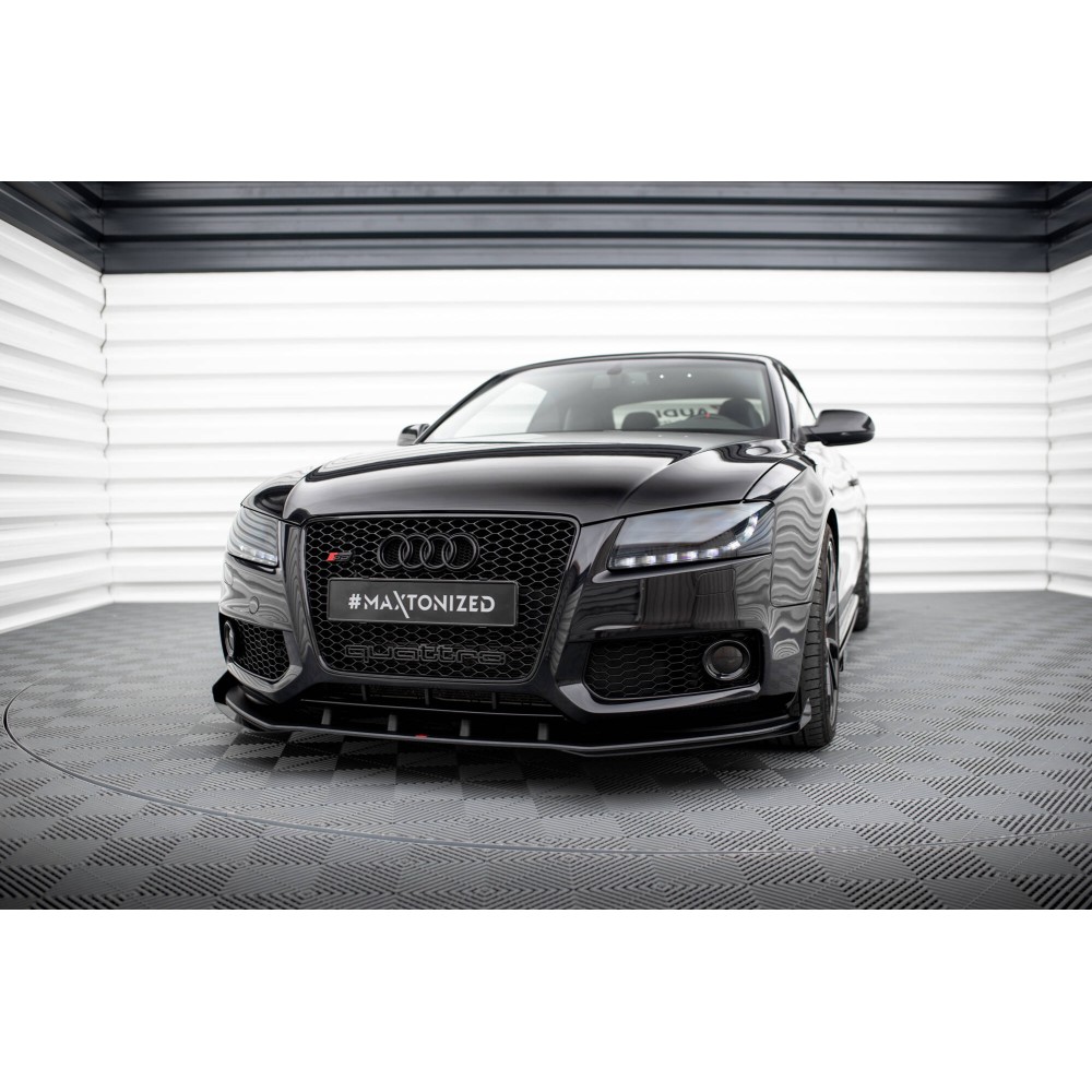 Street Pro Lame Du Pare-Chocs Avant + Flaps Audi S5 / A5 S-Line 8T