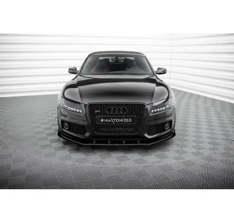Street Pro Lame Du Pare-Chocs Avant + Flaps Audi S5 / A5 S-Line 8T
