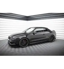 Street Pro Rajouts Des Bas De Caisse + Flaps Audi A5 / A5 S-Line / S5 Coupe / Cabrio 8T / 8T Facelift