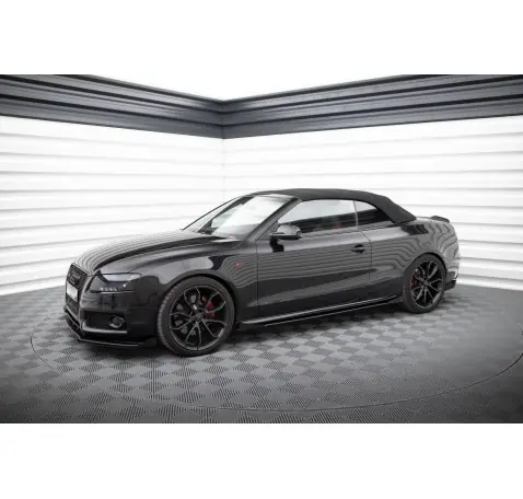 Street Pro Rajouts Des Bas De Caisse + Flaps Audi A5 / A5 S-Line / S5 Coupe / Cabrio 8T / 8T Facelift