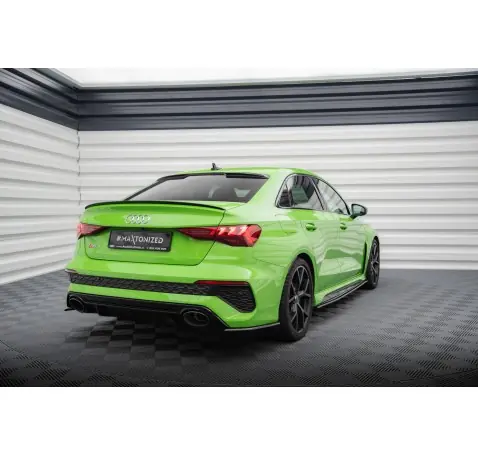 Fibre de Carbone Lames De Pare-Chocs Arrière Latérales Audi RS3 Sedan 8Y