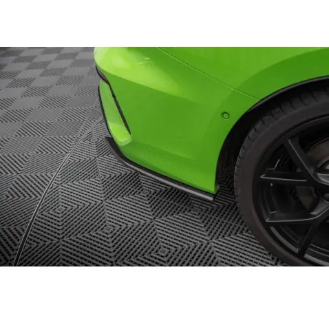 Fibre de Carbone Lames De Pare-Chocs Arrière Latérales Audi RS3 Sedan 8Y