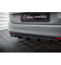 Arriere Splitter (avec une barre verticale) Volkswagen Passat R-Line B8 Facelift