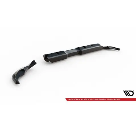 Arriere Splitter (avec une barre verticale) Toyota Yaris GR Sport Mk4