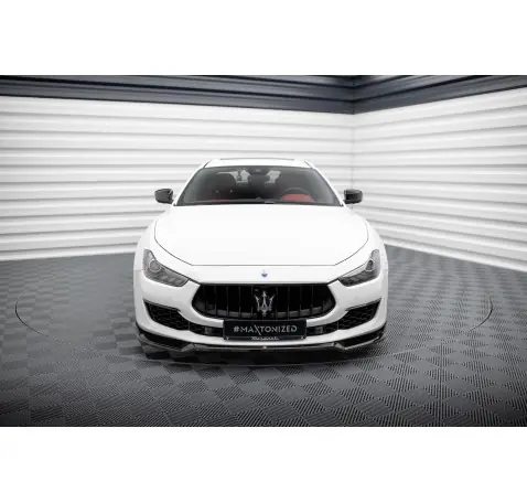 Lame Du Pare-Chocs Avant V.1 Maserati Ghibli Mk3 Facelift