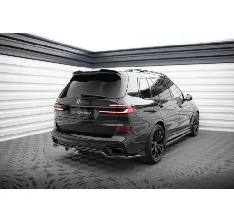 Arriere Splitter (avec une barre verticale) BMW X7 M-Pack G07 Facelift