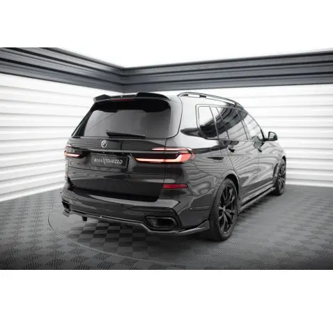 Arriere Splitter (avec une barre verticale) BMW X7 M-Pack G07 Facelift