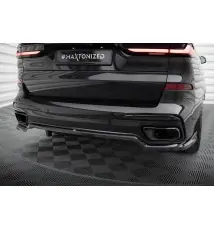 Arriere Splitter (avec une barre verticale) BMW X7 M-Pack G07 Facelift