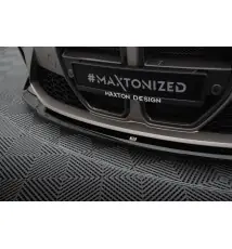 Lame Du Pare-Chocs Avant V.4 CSL Look BMW M4 G82 / G82 Facelift